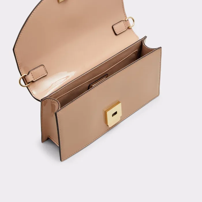 Kalonnx Beige Overflow Women ALDO Clutches and Evening Bags