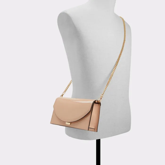 Kalonnx Beige Overflow Women ALDO Clutches and Evening Bags