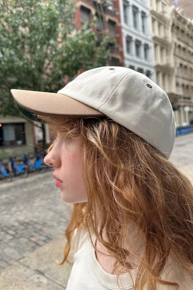 Katherine Baseball Cap Brown Women Brandy Melville Hats and Caps
