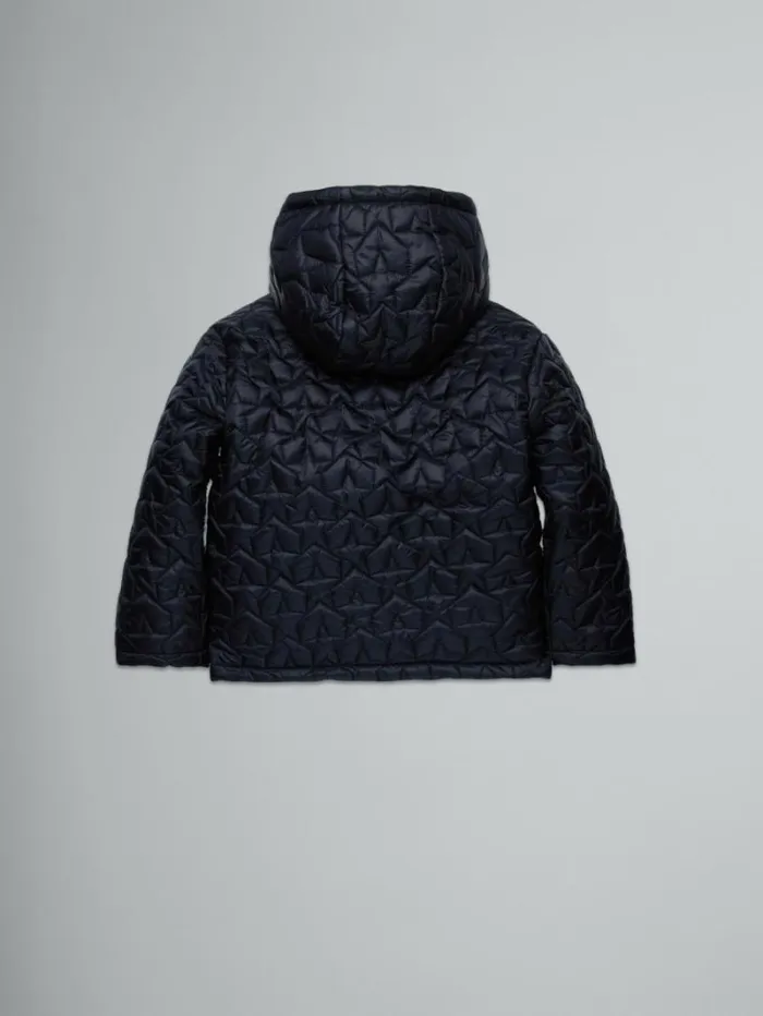 Kids Marni Padded Jacket With Stars And Teddy Inserts