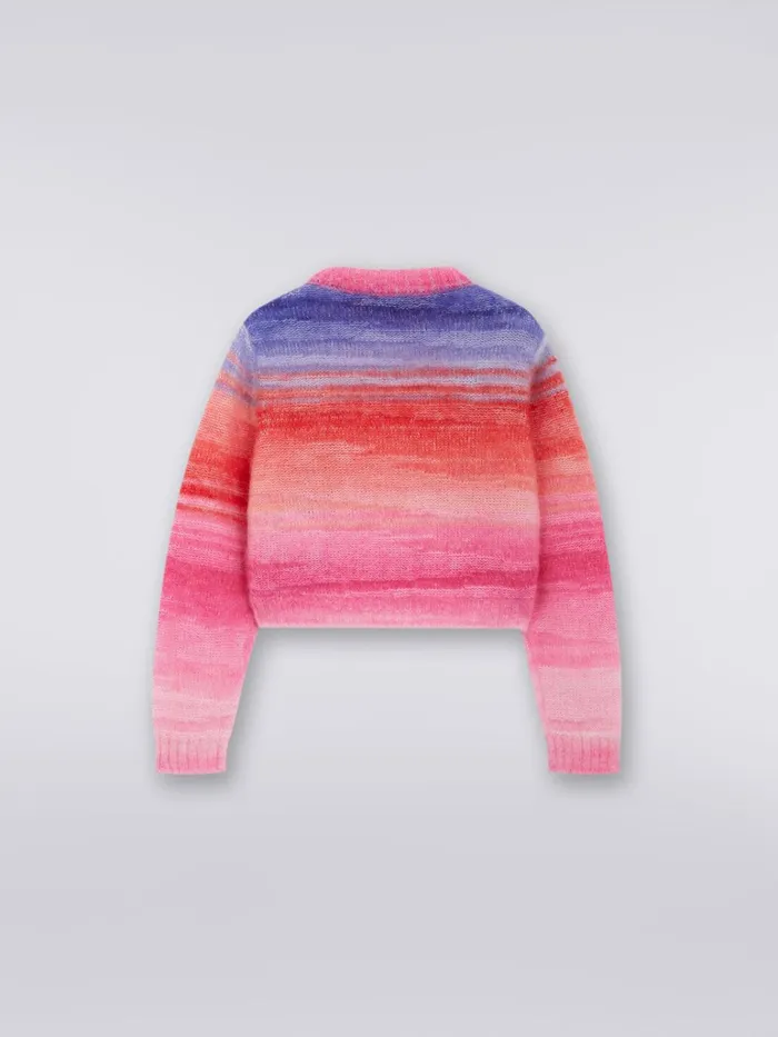 Kids Mohair And Alpaca Blend CrewNeck Jumper Multicoloured Missoni Clothing Kids Mohair And Alpaca Blend CrewNeck Jumper Multicoloured Missoni Clothing