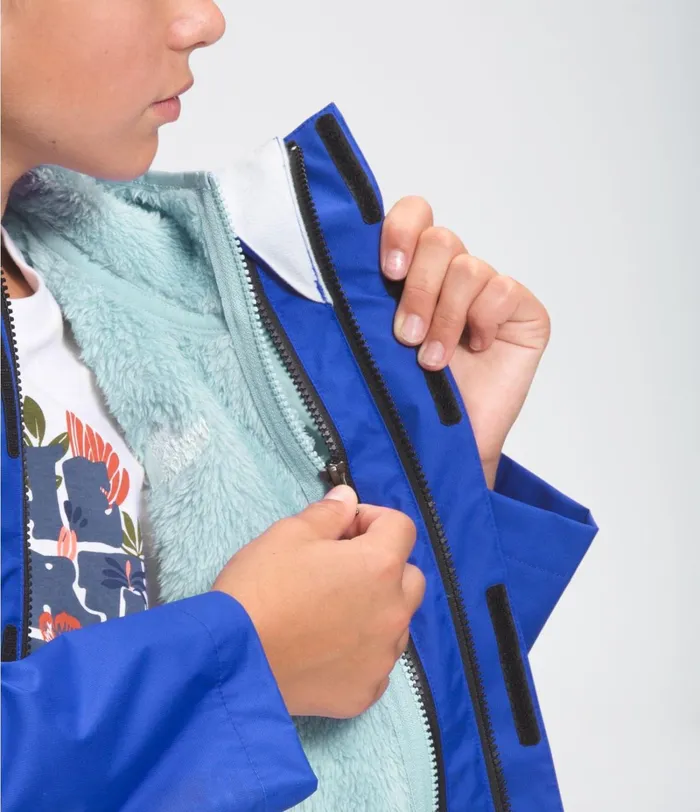 Kids The North Face Fleece Suave Oso Hoodie Starlight Blue