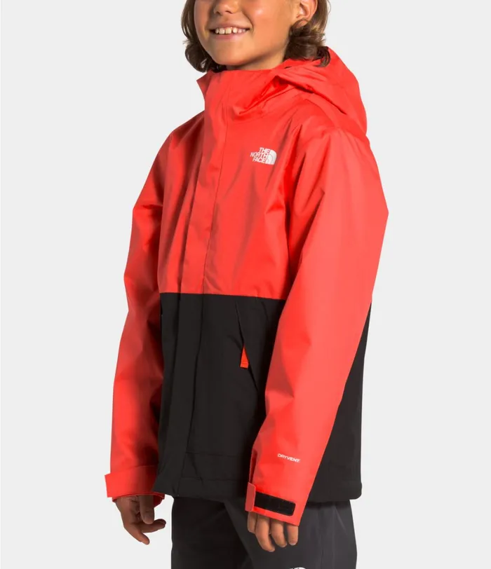 Kids The North Face Jackets and Vests Vortex Triclimate Flare Orange