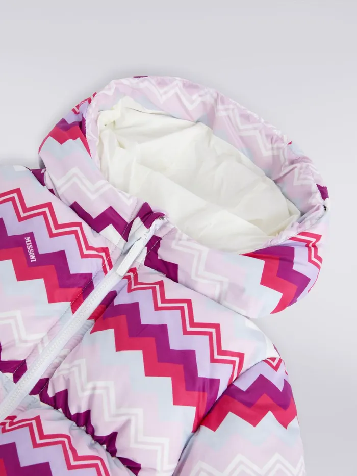 Kids Zigzag Nylon Jacket With Gather Multicoloured Missoni Baby 024 Months Kids Zigzag Nylon Jacket With Gather Multicoloured Missoni Baby 024 Months