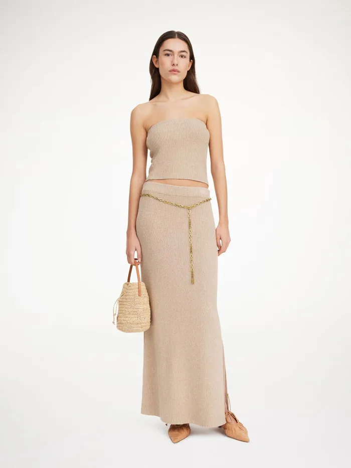Knitwear Women By Malene Birger Giovania Bandeau Top Tehina