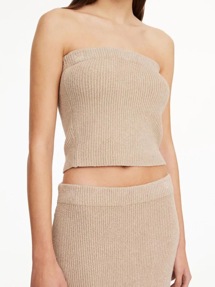 Knitwear Women By Malene Birger Giovania Bandeau Top Tehina