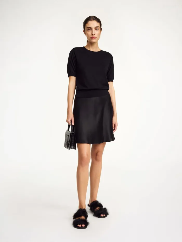Knitwear Women By Malene Birger Lelle Sweater Black