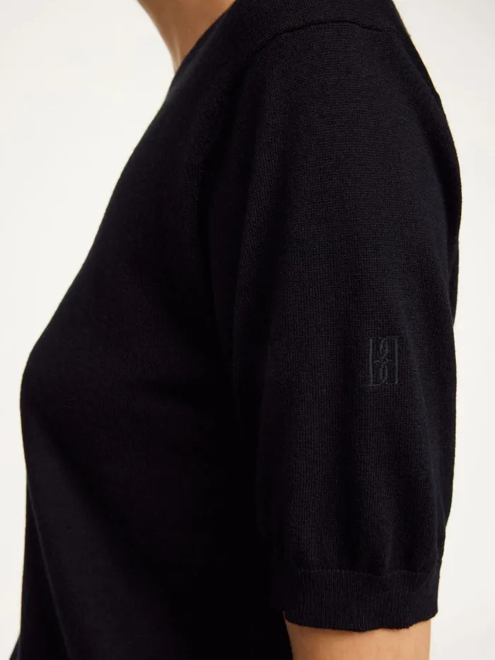 Knitwear Women By Malene Birger Lelle Sweater Black