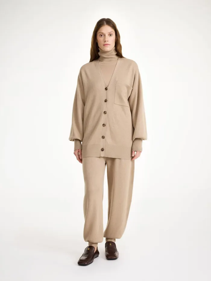 Knitwear Women By Malene Birger Manala Cardigan Nomad