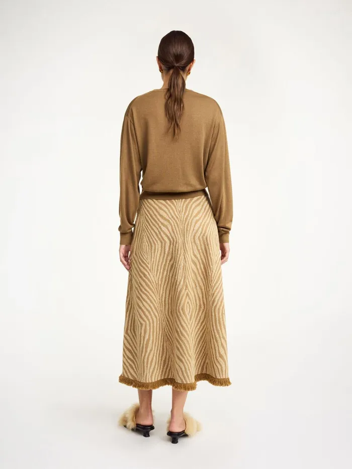 Knitwear Women By Malene Birger Mantea Sweater Light Brown