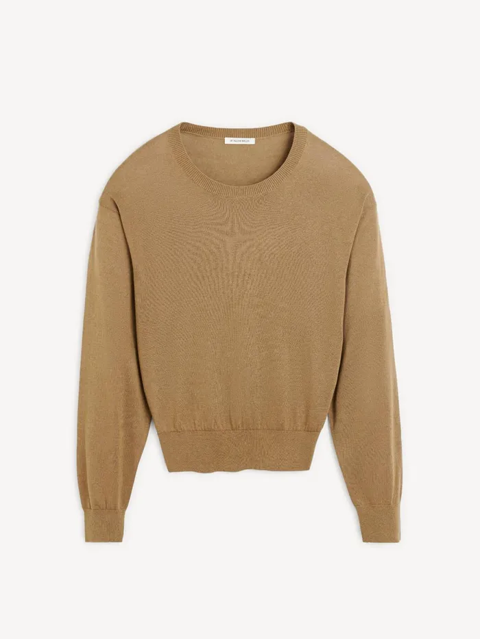 Knitwear Women By Malene Birger Mantea Sweater Light Brown