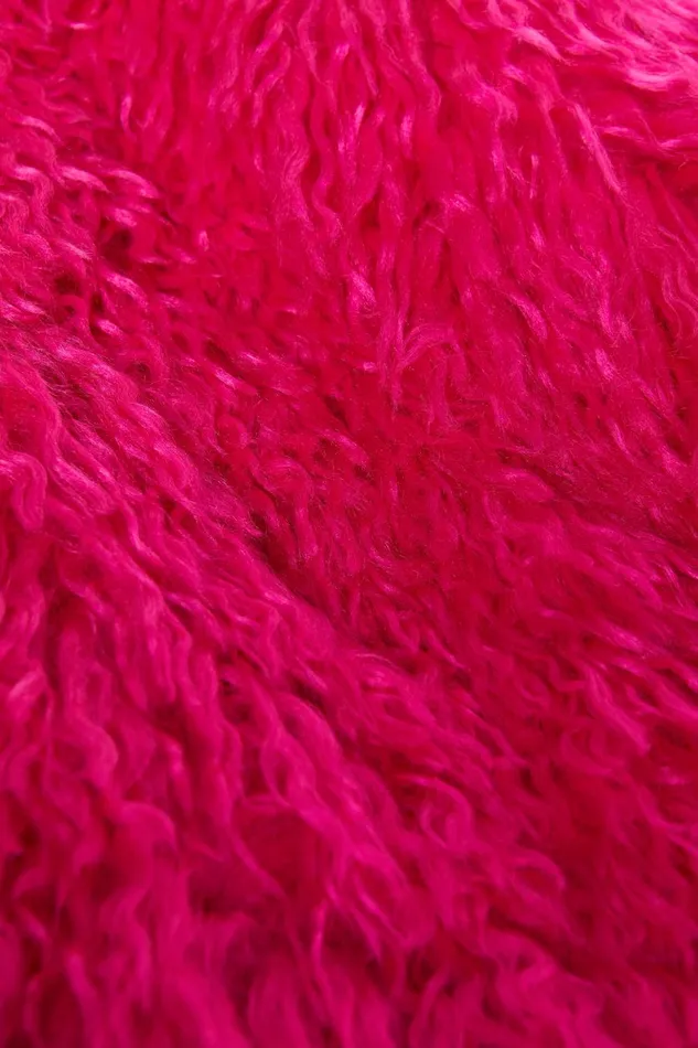 L039Agence Blazers and Jackets Women Davy Faux Fur Jacket Hot Pink L039Agence Blazers and Jackets Women Davy Faux Fur Jacket Hot Pink
