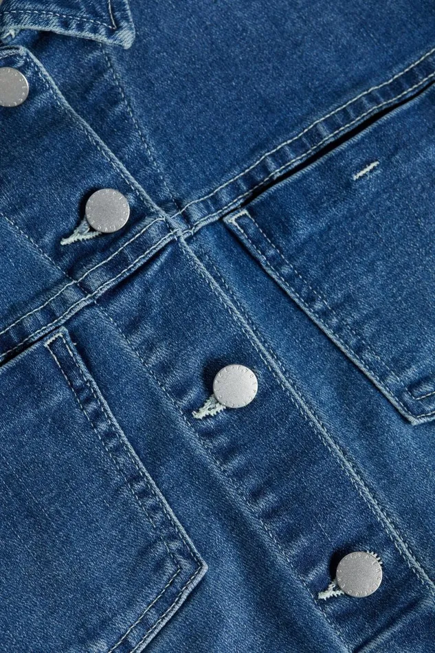 L039Agence Blazers and Jackets Women Janelle Denim Jacket Stanton L039Agence Blazers and Jackets Women Janelle Denim Jacket Stanton