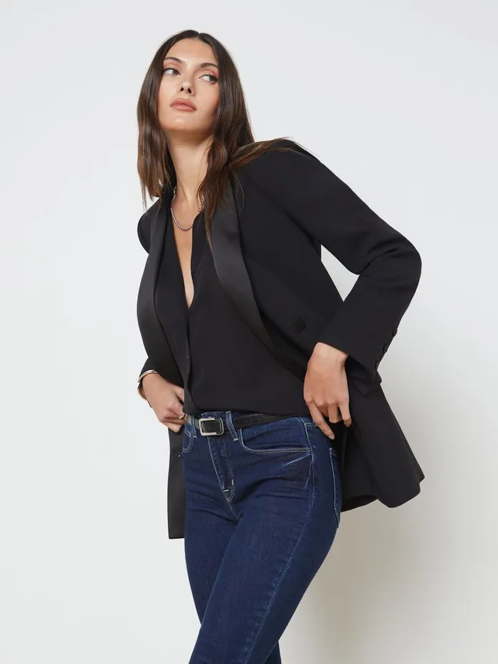 L039Agence Blazers and Jackets Women Jayda Blazer Blackblack L039Agence Blazers and Jackets Women Jayda Blazer Blackblack