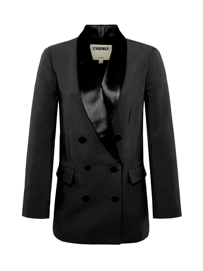 L039Agence Blazers and Jackets Women Jayda Blazer Blackblack L039Agence Blazers and Jackets Women Jayda Blazer Blackblack