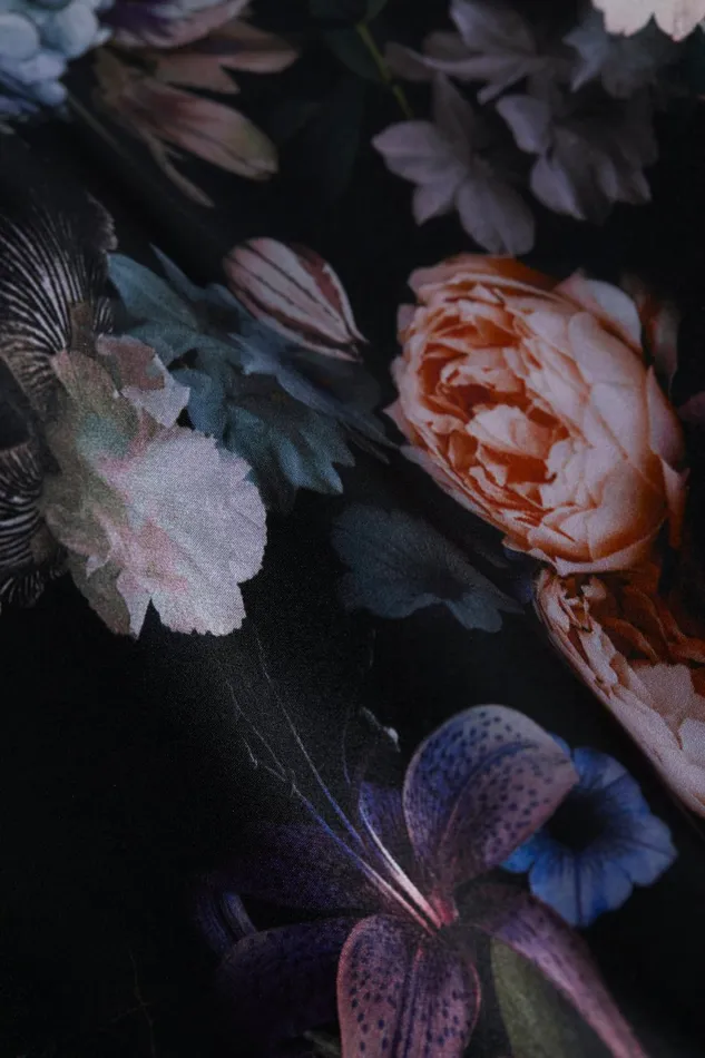 L039Agence Blouses and Tops Women Gabriella Silk Camisole Black Multi Vintage Oil Flower L039Agence Blouses and Tops Women Gabriella Silk Camisole Black Multi Vintage Oil Flower