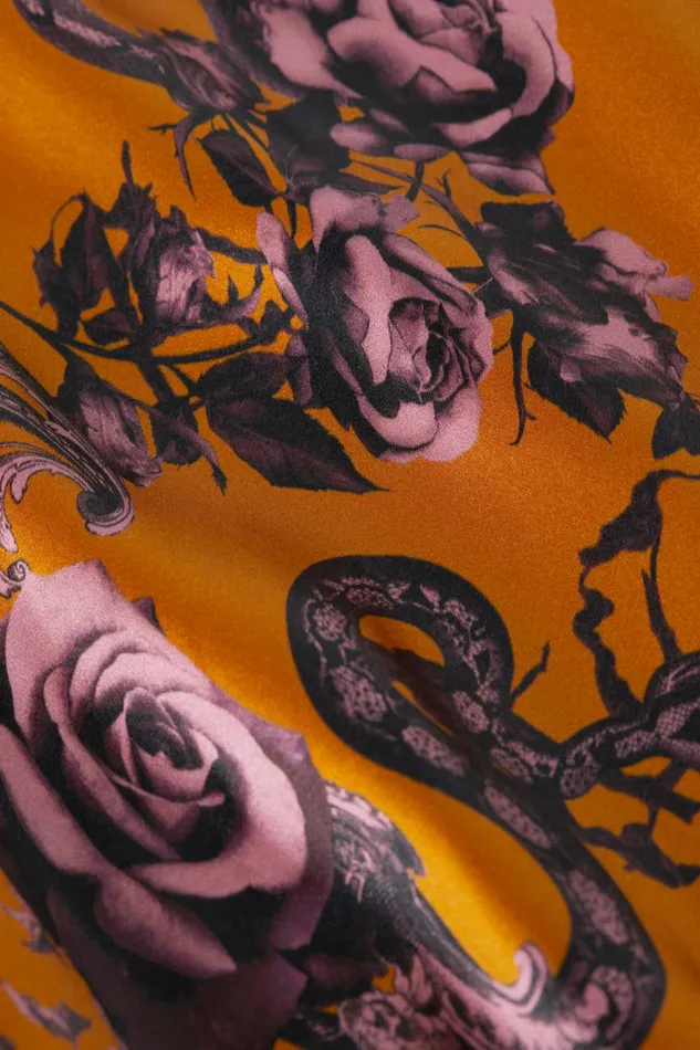 L039Agence Dresses and Jumpsuits Women Serita Silk Slip Dress Desclay Multi Baroque Floral L039Agence Dresses and Jumpsuits Women Serita Silk Slip Dress Desclay Multi Baroque Floral
