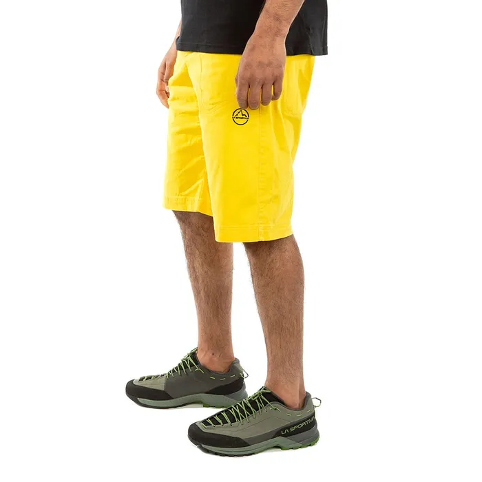 La Sportiva Shorts Flatanger Short M YellowBlack 8211 Men La Sportiva Shorts Flatanger Short M YellowBlack 8211 Men