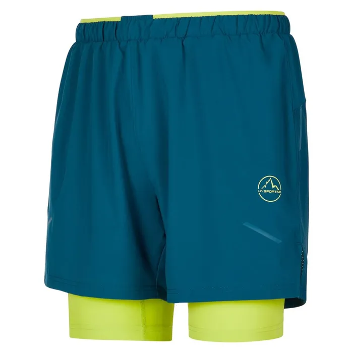 La Sportiva Shorts Trail Bite Short M Storm BlueLime Punch 8211 Men