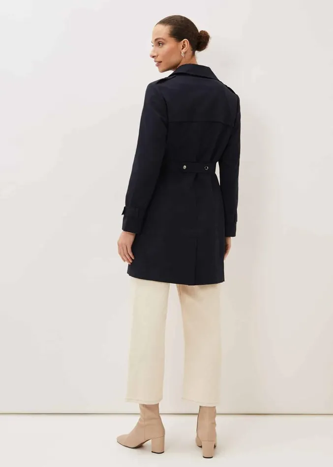 Lacea Coat Navy Women Phase Eight Coats
