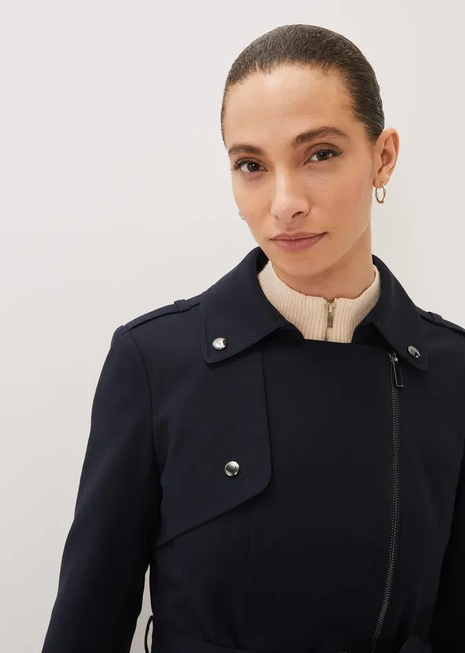 Lacea Coat Navy Women Phase Eight Coats