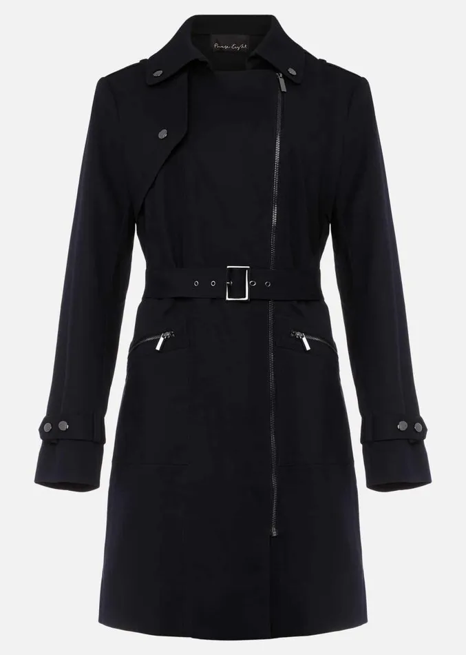Lacea Coat Navy Women Phase Eight Coats