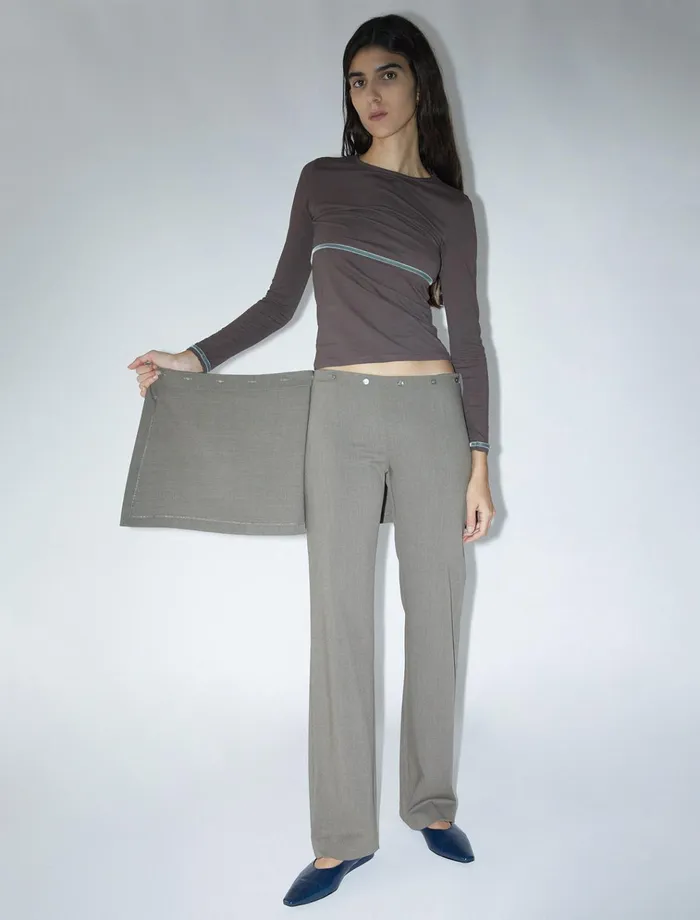 Lander Taupe Women Paloma Wool Trousers
