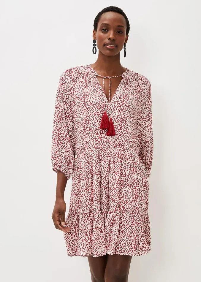 Lara Print Swing Dress Rustivory Women Phase Eight Dresses