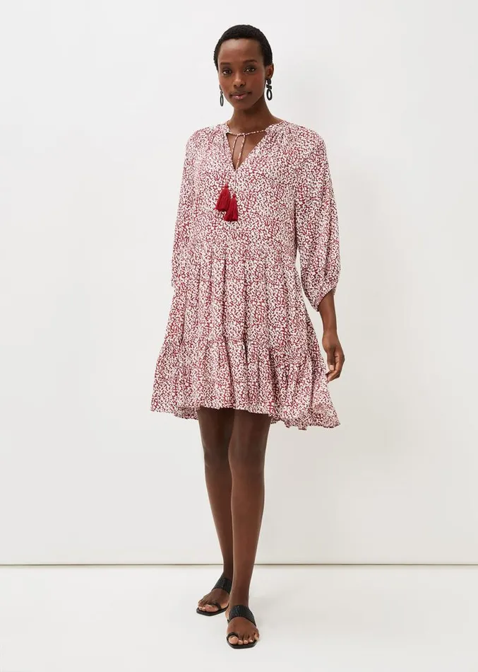 Lara Print Swing Dress Rustivory Women Phase Eight Dresses