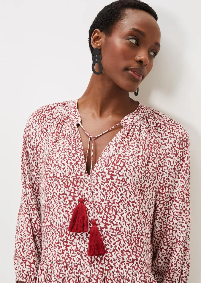 Lara Print Swing Dress Rustivory Women Phase Eight Dresses