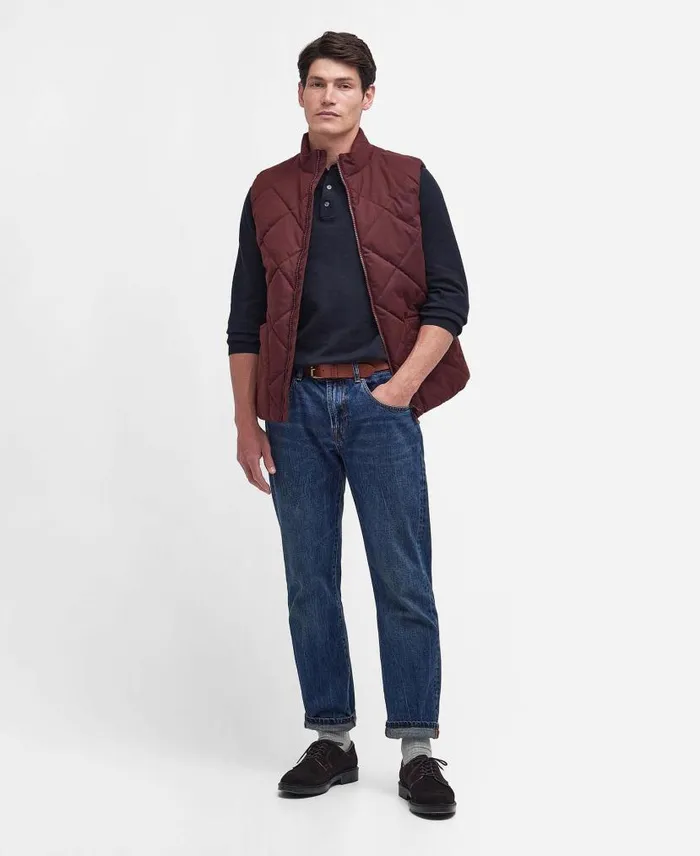 Lindale Gilet Dark Navy Men Barbour Gilets and Liners