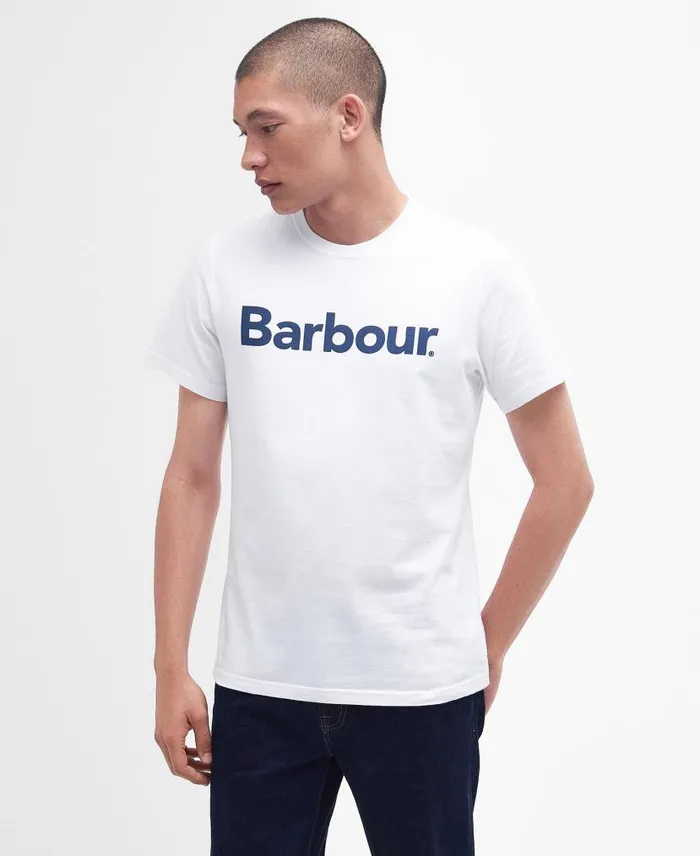 Logo TShirt Burnt Olive Men Barbour TShirts