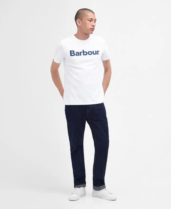 Logo TShirt Burnt Olive Men Barbour TShirts