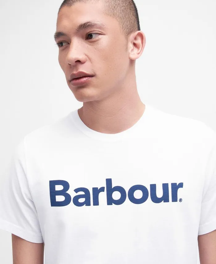 Logo TShirt Burnt Olive Men Barbour TShirts