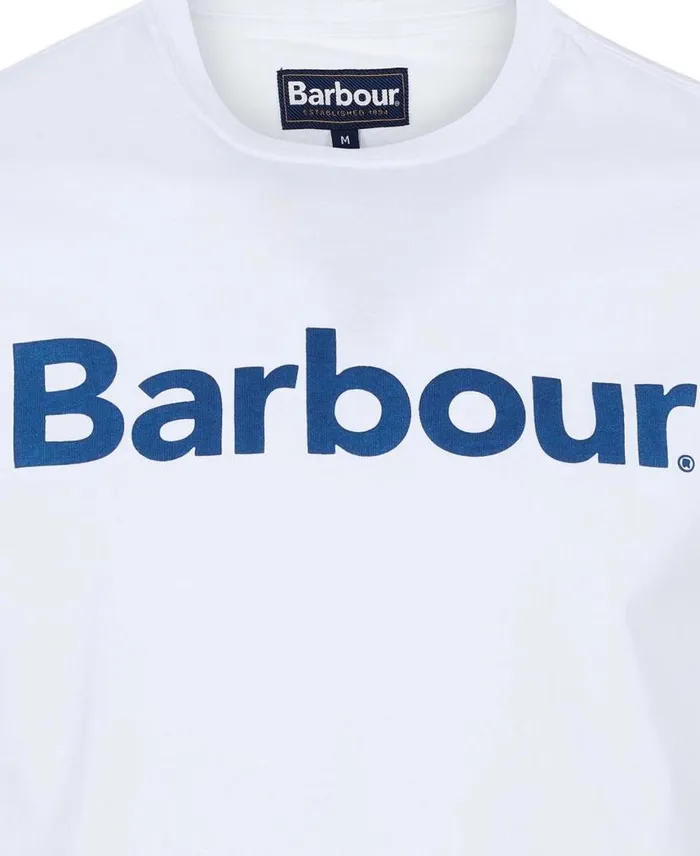 Logo TShirt Burnt Olive Men Barbour TShirts