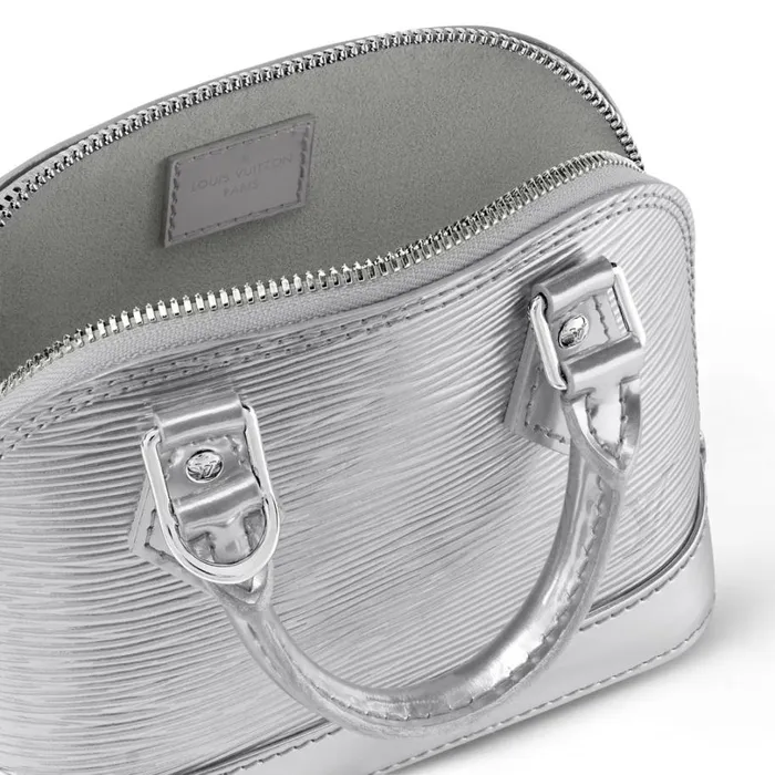 Louis Vuitton Alma Bag Louis Vuitton Silver M82682 NEW Nano Alma 8211 Louis Vuitton Handbag Store 8211 Women