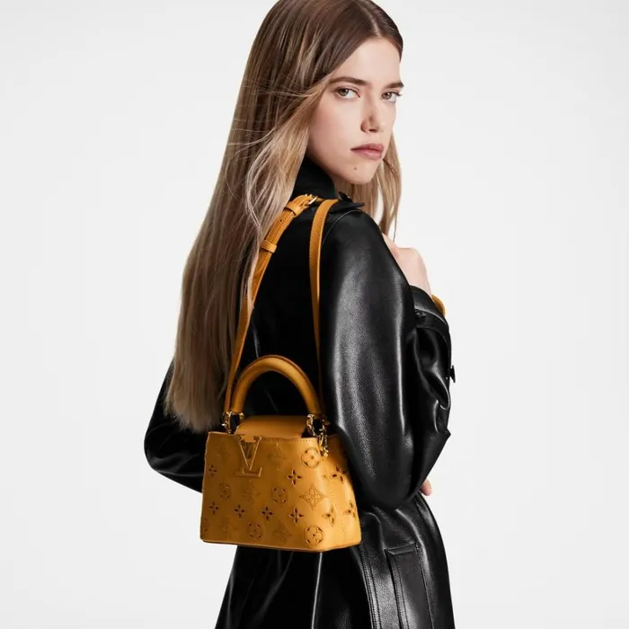 Louis Vuitton Capucines Bag Louis Vuitton Capucines MINI White M23456 Black M56669 Orange M22863 8211 Louis Vuitton Handbag Store 8211 Women