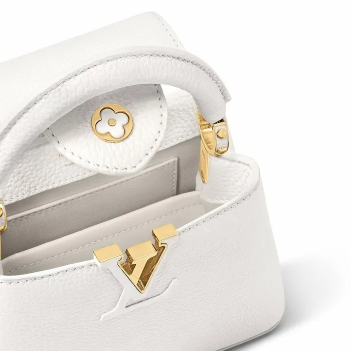 Louis Vuitton Capucines Bag Louis Vuitton Capucines MINI White M23456 Black M56669 Orange M22863 8211 Louis Vuitton Handbag Store 8211 Women
