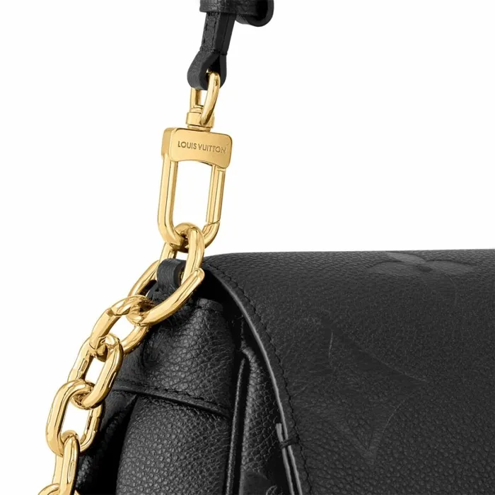 Louis Vuitton Pochette Metis Bag Louis Vuitton M45813 Favorite Monogram Empreinte Leather Black 8211 Louis Vuitton Handbag Store 8211 Women
