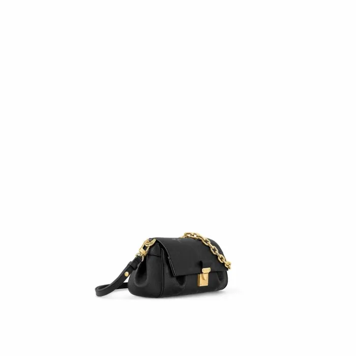 Louis Vuitton Pochette Metis Bag Louis Vuitton M45813 Favorite Monogram Empreinte Leather Black 8211 Louis Vuitton Handbag Store 8211 Women