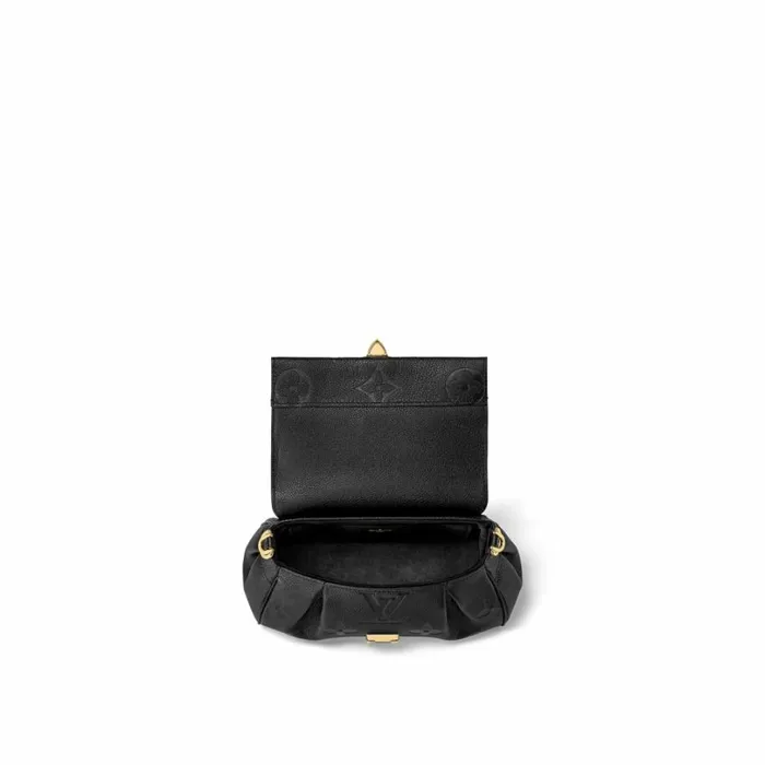 Louis Vuitton Pochette Metis Bag Louis Vuitton M45813 Favorite Monogram Empreinte Leather Black 8211 Louis Vuitton Handbag Store 8211 Women