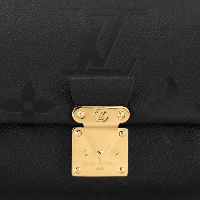 Louis Vuitton Pochette Metis Bag Louis Vuitton M45813 Favorite Monogram Empreinte Leather Black 8211 Louis Vuitton Handbag Store 8211 Women