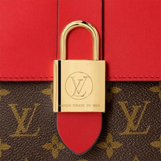 Louis Vuitton Shoulder and Totes Louis Vuitton Red M44322 Locky BB 8211 Louis Vuitton Handbag Store 8211 Women
