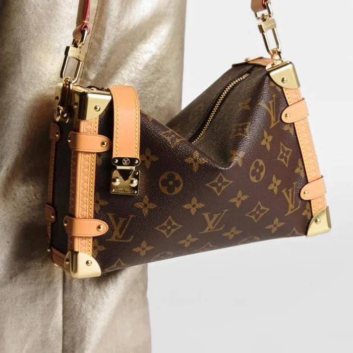 Louis Vuitton Trunk Bag Louis Vuitton M46358 Side Trunk MM Monogram 8211 Louis Vuitton Handbag Store 8211 Women