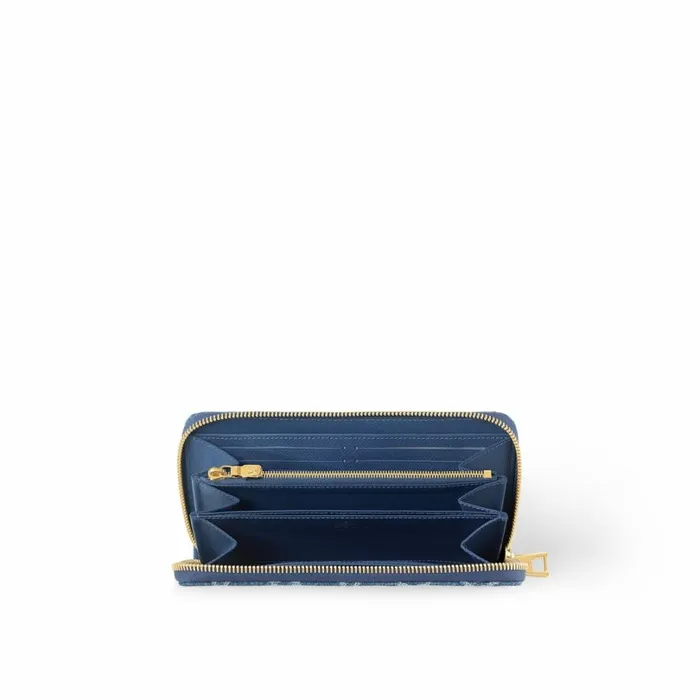 Louis Vuitton Wallets Louis Vuitton M82958 Zippy Wallet Denim Blue 8211 Louis Vuitton Handbag Store 8211 Women