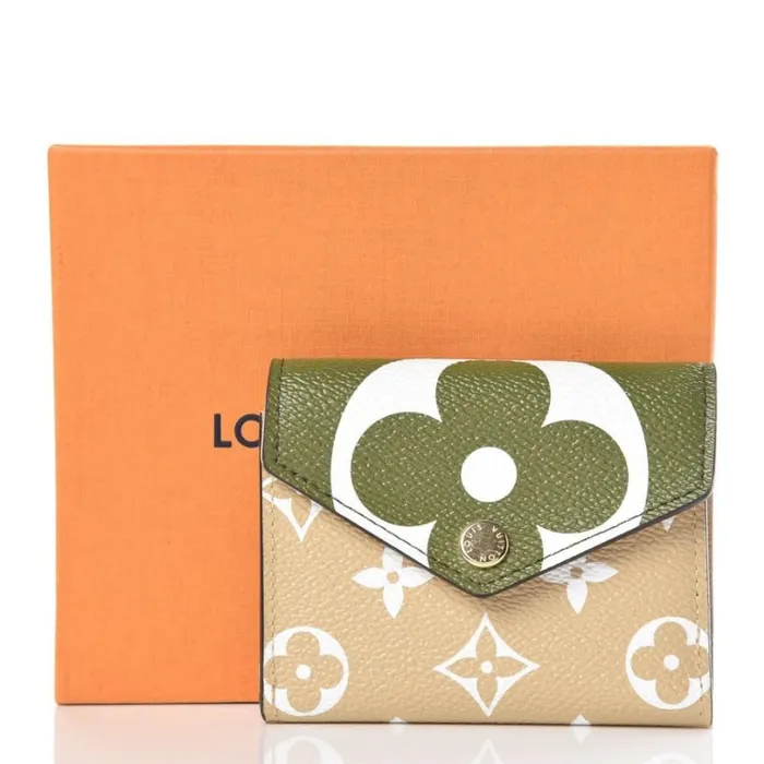 Louis Vuitton Wallets Louis Vuitton Monogram Giant Zoe Wallet Khaki M67640 8211 Louis Vuitton Handbag Store 8211 Women