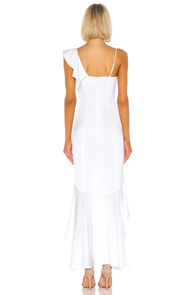 Lovers and Friends Dresses Women Interstellar Gown White Lovers and Friends Dresses Women Interstellar Gown White