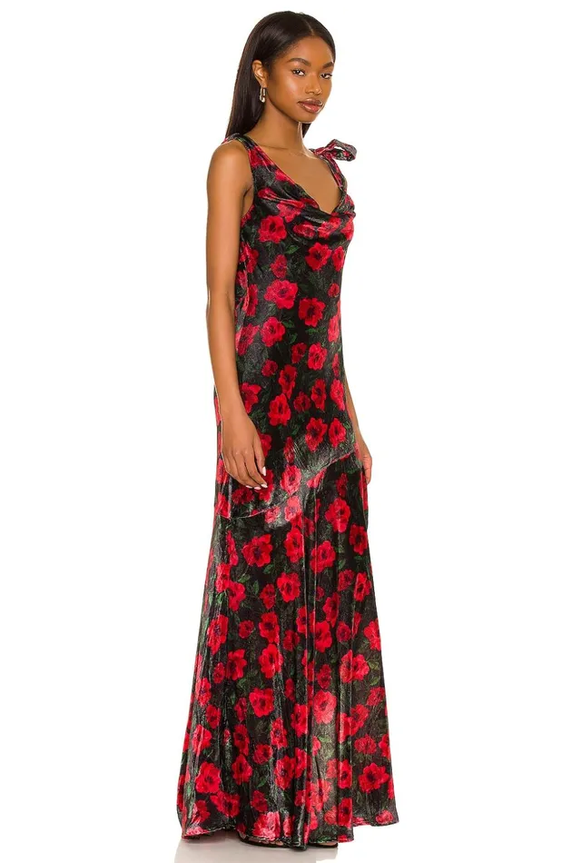 Lovers and Friends Dresses Women Jackie Maxi Dress French Rose Floral Lovers and Friends Dresses Women Jackie Maxi Dress French Rose Floral