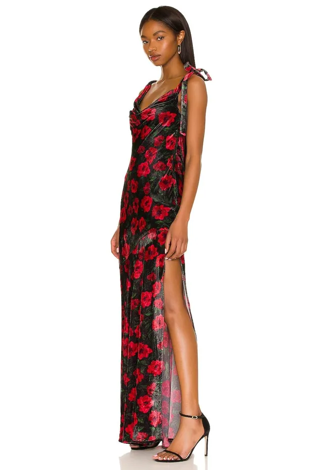 Lovers and Friends Dresses Women Jackie Maxi Dress French Rose Floral Lovers and Friends Dresses Women Jackie Maxi Dress French Rose Floral