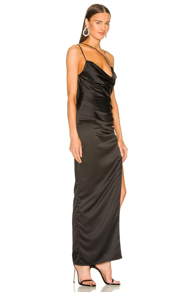 Lovers and Friends Dresses Women Maegan Gown Black Lovers and Friends Dresses Women Maegan Gown Black